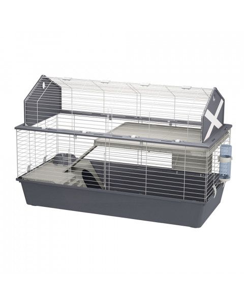 Клетка BARN 80 для кроликов, серая