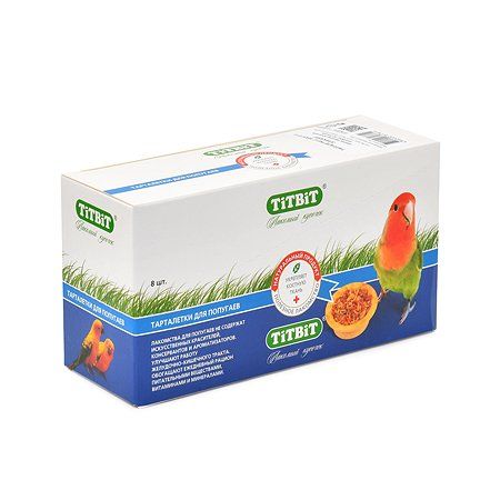 Тарталетки д/попугаев с манго и злаками