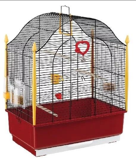 Клетка Ferplast "VILLA Black" для мелких и средних птиц 50х31х63,5 см