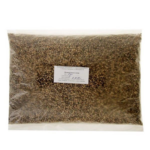 Корм для птиц и грызунов "Конопляное семя" Перрико 1кг