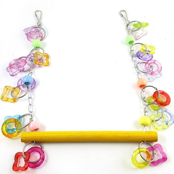 Zoostore Malinki Качели пластиковая цветная FP130 20*1.5см