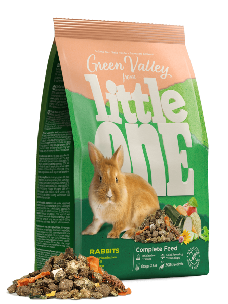 Little One корм для кроликов Зеленая долина 750 г