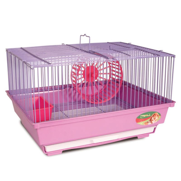 клетка с аксессуарами