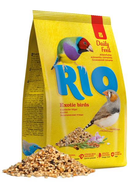 Rio корм для экзотических птиц основной 20 кг