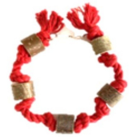 для птиц Гирлянда, красный,  45см