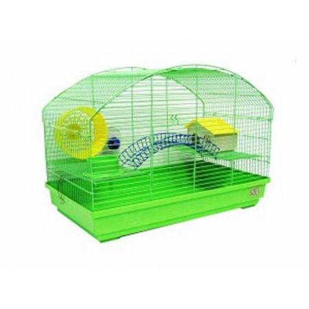 №1 Клетка для грызуна, 58*32*41, овальная, укомплектованная.