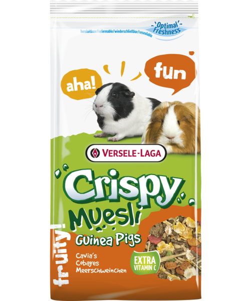 VERSELE-LAGA корм для морских свинок Crispy Muesli Guinea Pigs с витамином С 400 г ( замена 461710 )