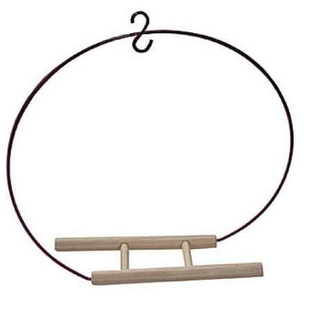 Качели для птиц круглые большие 260*56*h220 мм.