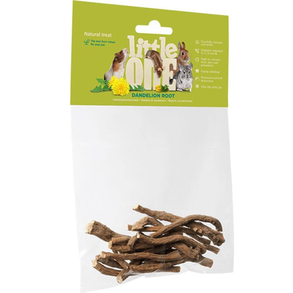 Little One Лакомство д/грызунов корень одуванчика 35  г