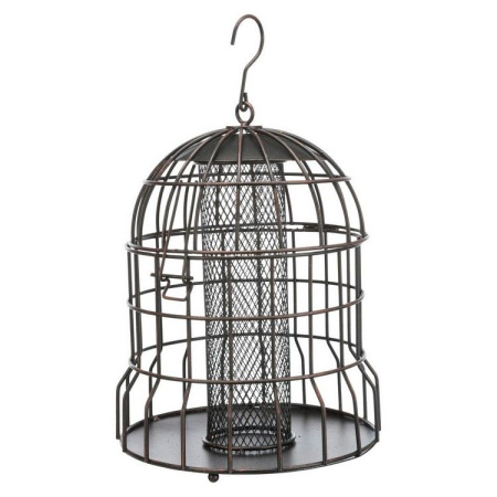 Trixie Кормушка для птиц, 820 мл/ ф 20 см см, черная/ бронзовая