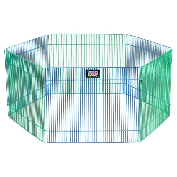 MidWest вольер для грызунов Critterville 6 панелей 48х38см цветной