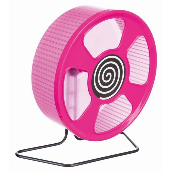 Trixie Колесо для грызунов на подставке, пластик, ф 20 см