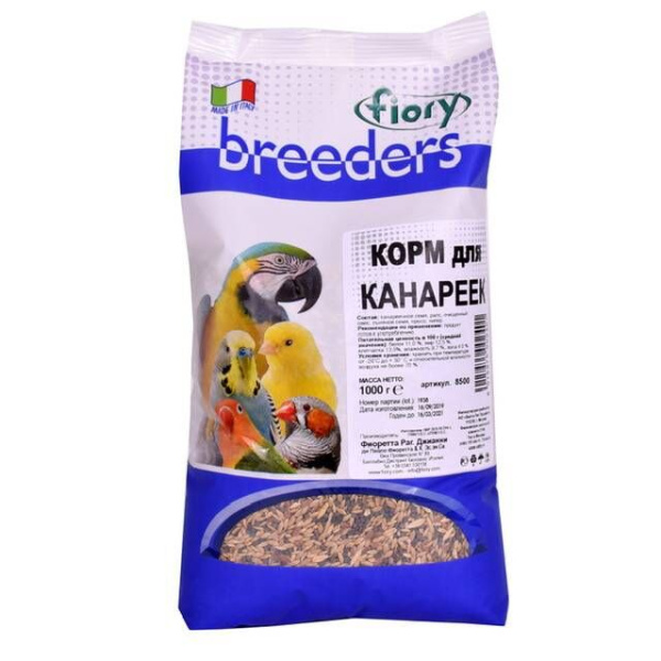 Fiory Корм для канареек Fiory Breeders, 1 кг