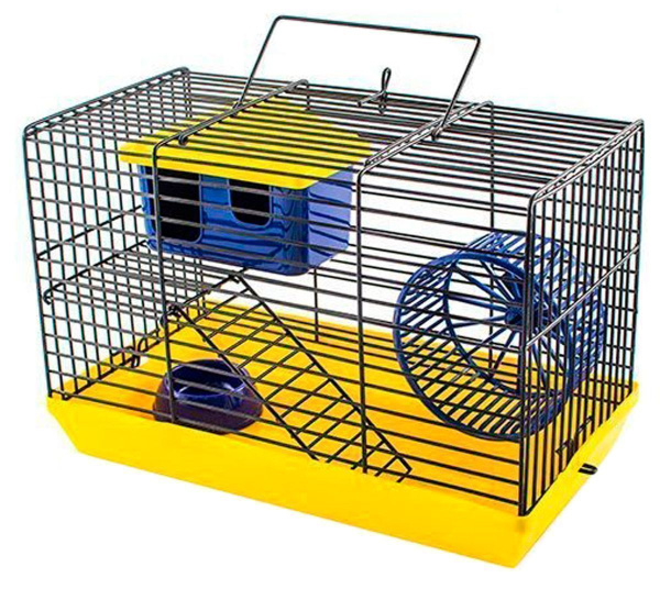 Дарэлл клетка-мини для грызунов с этажом  270*150*160 мм