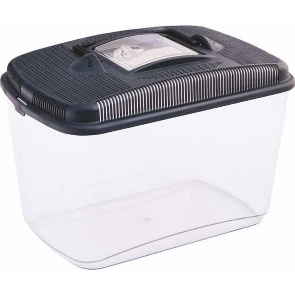 PetInn Контейнер/переноска Amber maxi пластиковый (20х31х22) (8,5л)