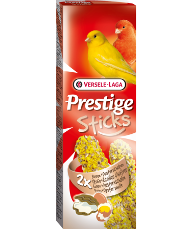 VERSELE-LAGA палочки для канареек Prestige с яйцом и ракушечником 2х30 г