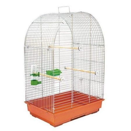 Клетка для птиц "Юлия+", шаг прута 13 мм, 41*30*65см (укомплект) разборная, в коробке (ТМ «Дарэлл»)