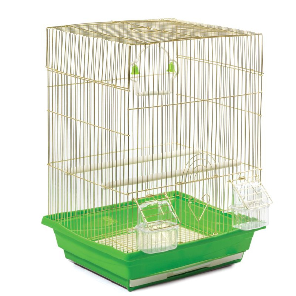 Клетка A4005G для птиц, золото, 350*280*460 мм