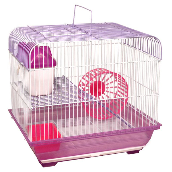 клетка с аксессуарами