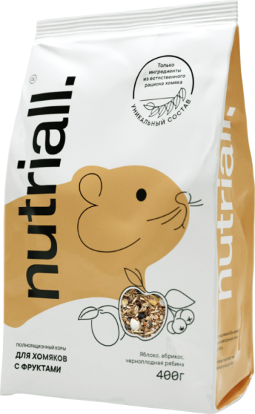 Хомяк с фруктами