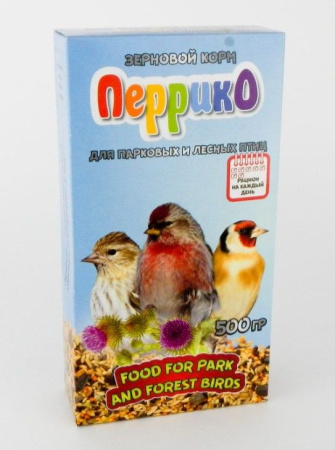 Перрико зерновой корм для парковых и лесных птиц 500 г