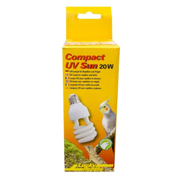 Lucky Reptile Лампа УФ Compact 20Вт 