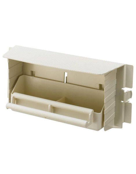 Кормушка вращающаяся BRAVA 6 для птиц (бежевая)