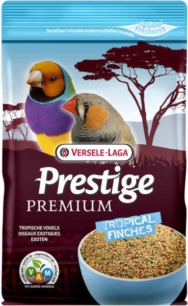 Versele-Laga Prestige Premium корм для экзотических птиц Tropical Finches 800 г