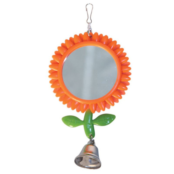 игрушка с колокольчиком в виде подсолнуха