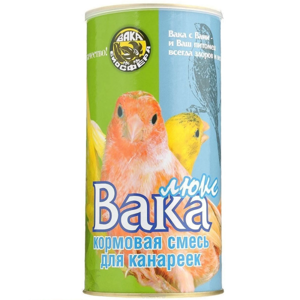 Вака Люкс Корм д/канареек 800г