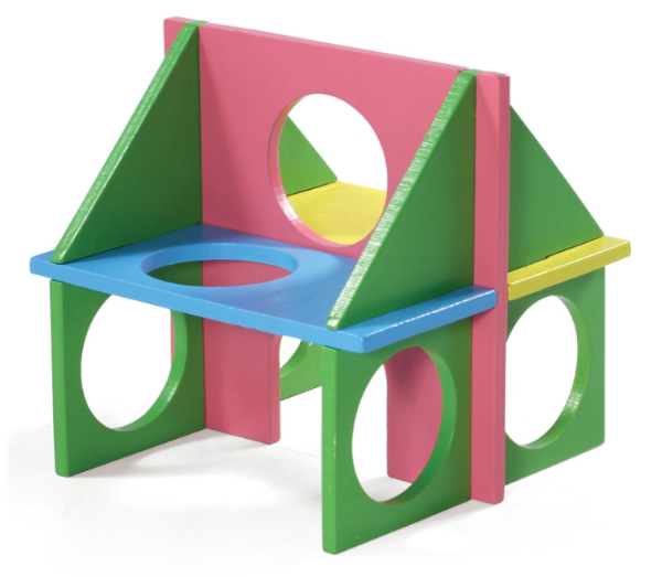 Игровой комплекс LITTLE TOWN для мелких животных "Фитнес", складной, 125*125*125мм