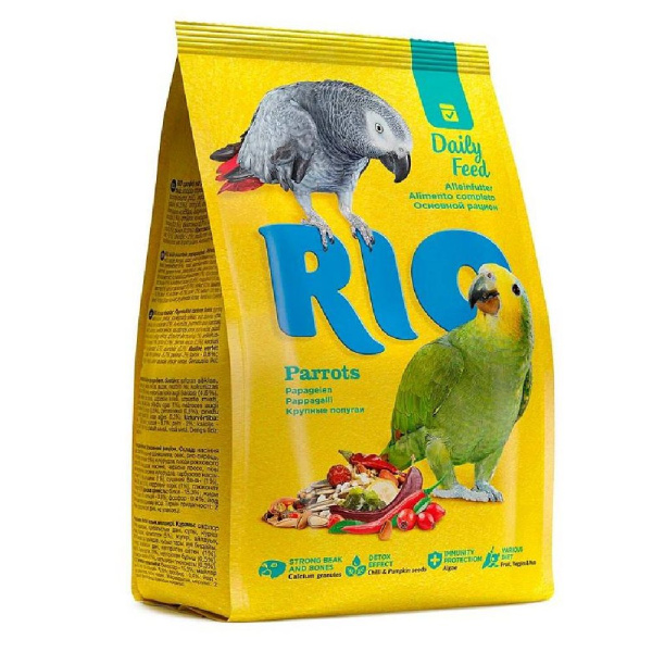 Рио д/крупных попугаев основной 1 кг
