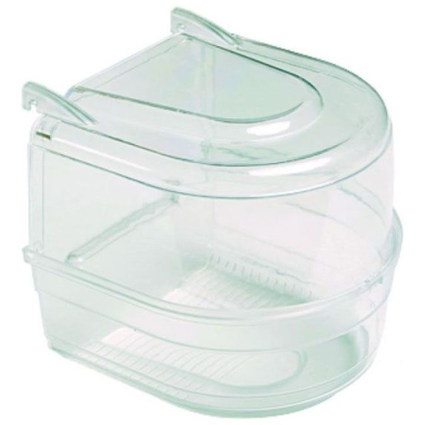 Прозрачная купалка для птиц