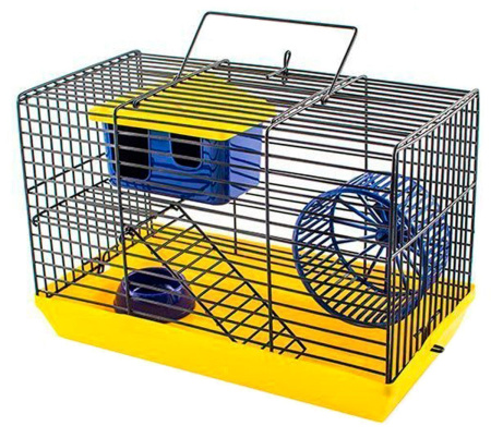 Дарэлл клетка-мини для грызунов с этажом  270*150*160 мм