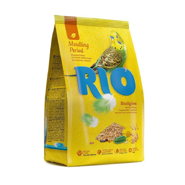 Рио д/волнистых попугаев в период линьки 1кг