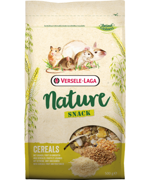 VERSELE-LAGA дополнительный корм для грызунов со злаками Nature Snack Cereals 500 г NEW