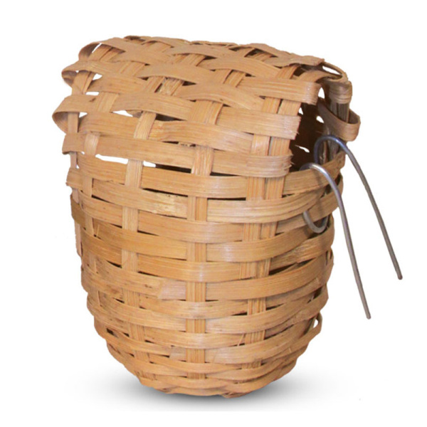 Гнездо-корзина TRIOL для птиц из лозы, d90*100 мм