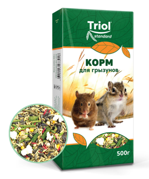 Корм Тriol Standard для грызунов, 500г