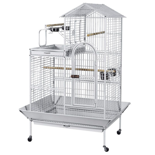 вольер с аксессуарами