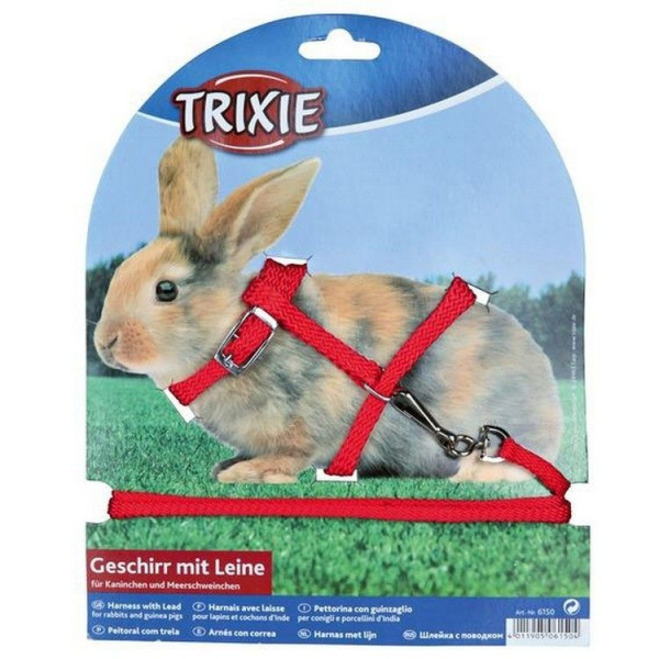 Trixie Шлейка для кроликов, 8 мм х 1,2 м