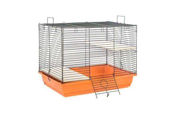 Дарэлл Eco клетка для шиншилл 2 этажа разборная 580*400*480 мм 