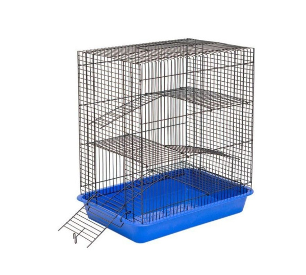 Дарелл клетка для грызунов трёхэтажная Хома  330*240*380 мм 