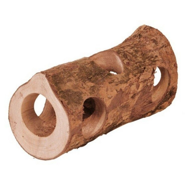 Trixie Тоннель для грызунов, натуральное дерево, 20 см