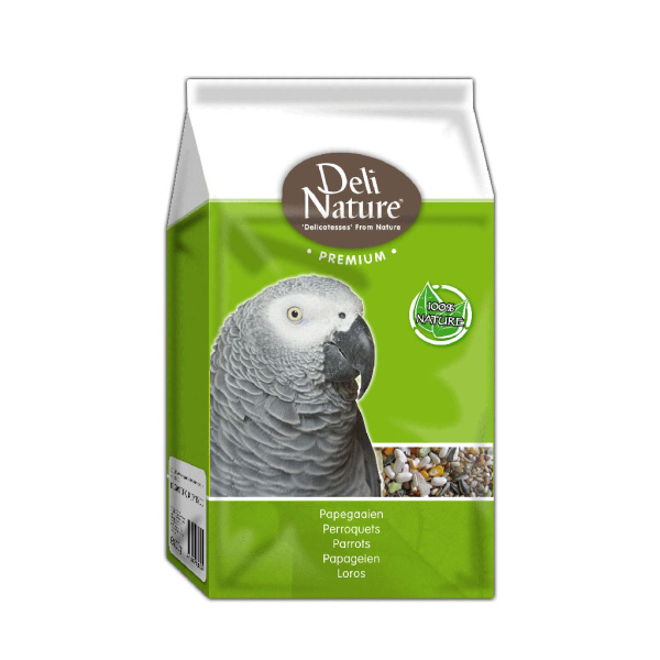 Deli Nature смесь для попугаев с фруктами  Premium Parrots 800 г
