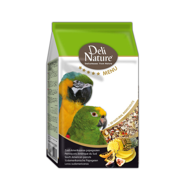Корм для крупных южноамериканских попугаев Deli Nature 5&amp;