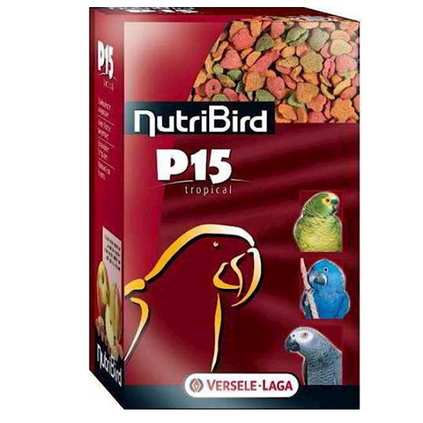 Versele-Laga NutriBird гранулированный корм для крупных попугаев P15 Tropicall 1 кг