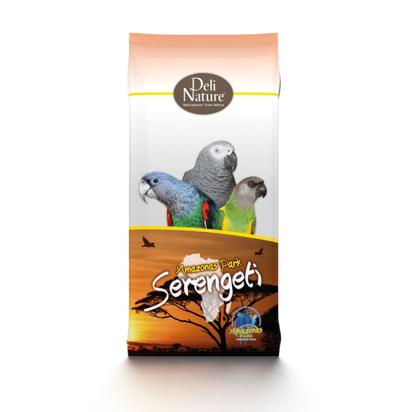 Корм для африканских попугаев Deli Nature Amazonas Park Serengeti - 15 кг