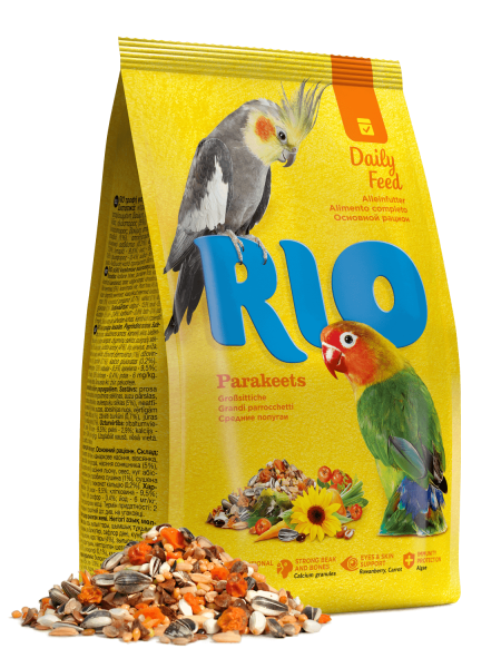 Rio корм для средних попугаев основной рацион