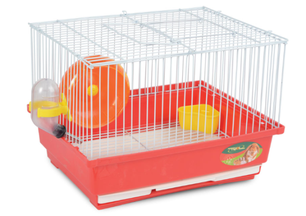 Клетка YD114 для мелких животных, эмаль, 300*230*210мм