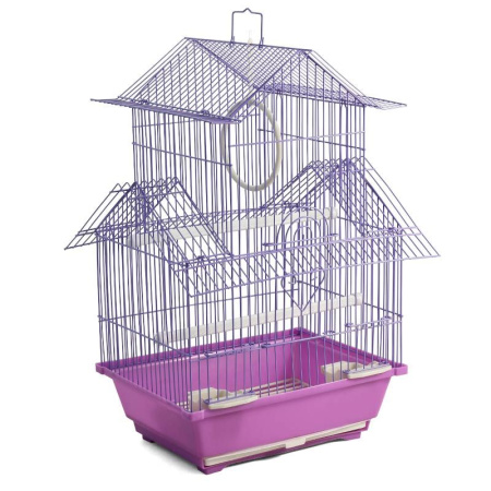 клетка-домик с аксессуарами